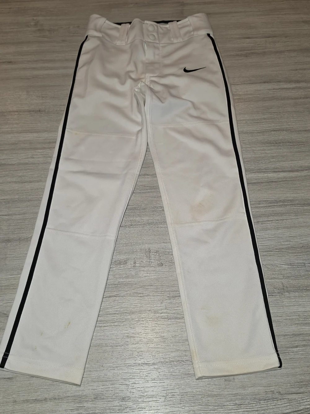 Nike Dri Fit Baseball Pants White Youth Size XS B6